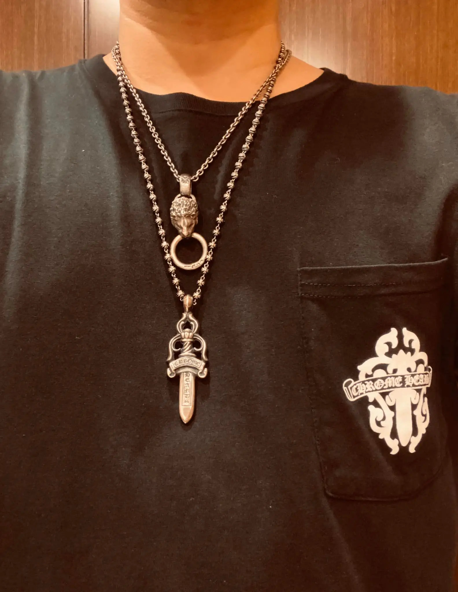 克罗心耳环