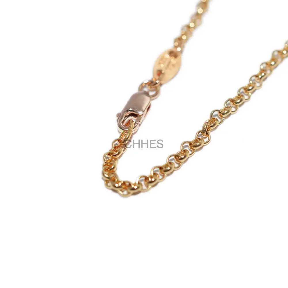 Chrome hearts 克罗心 22K黄金ROLL CHAIN圆圈项链