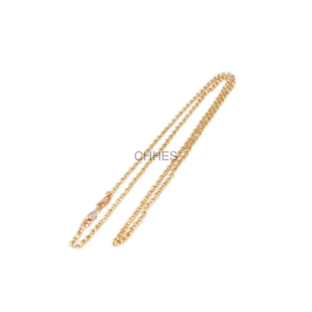 Chrome hearts 克罗心 22K黄金ROLL CHAIN圆圈项链