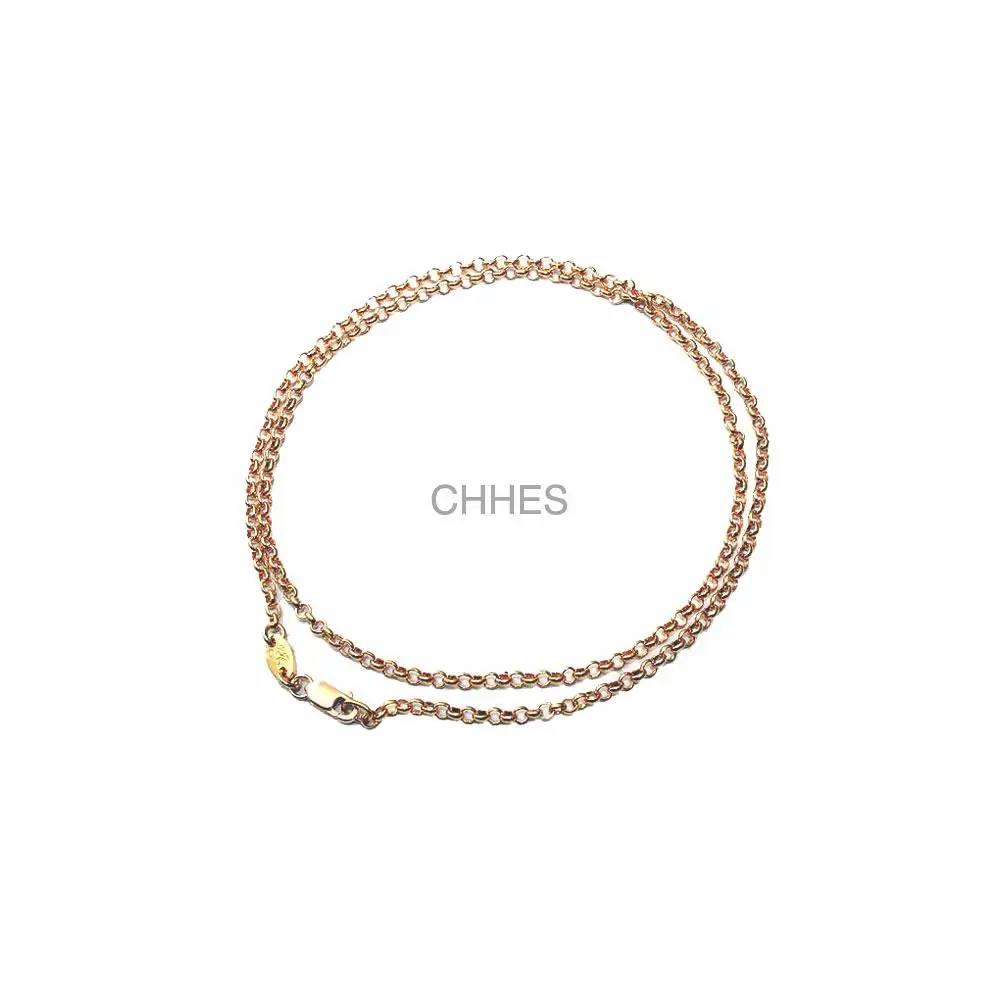 Chrome hearts 克罗心 22K黄金ROLL CHAIN圆圈项链
