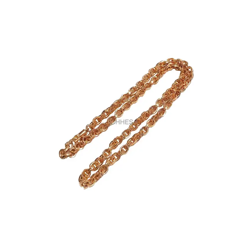 Chrome hearts 克罗心 Paper Chain 22K黄金经典5MM字母粗链