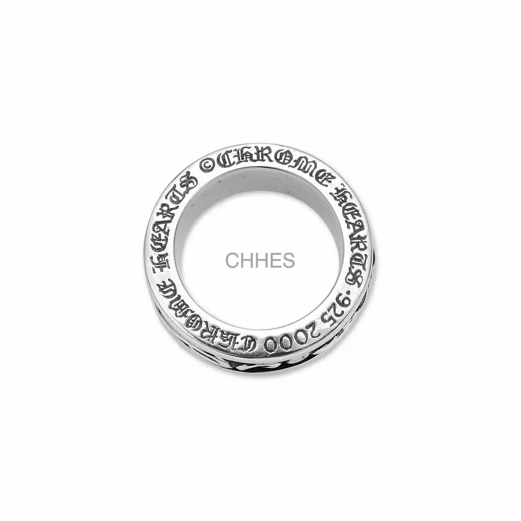 Chrome hearts 克罗心 ScrollBand旋转腾花戒指