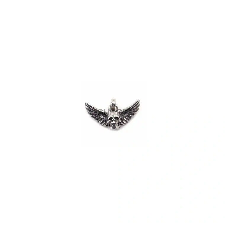 Chrome hearts 克罗心 FOTI Mahalia 骷髅翅膀吊坠/项链