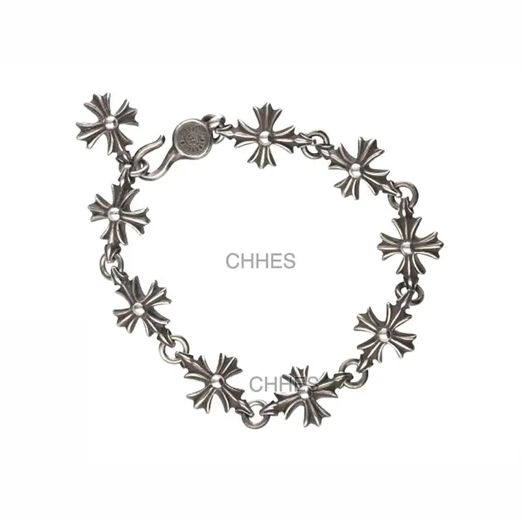 Chrome hearts 克罗心 全十字花手链