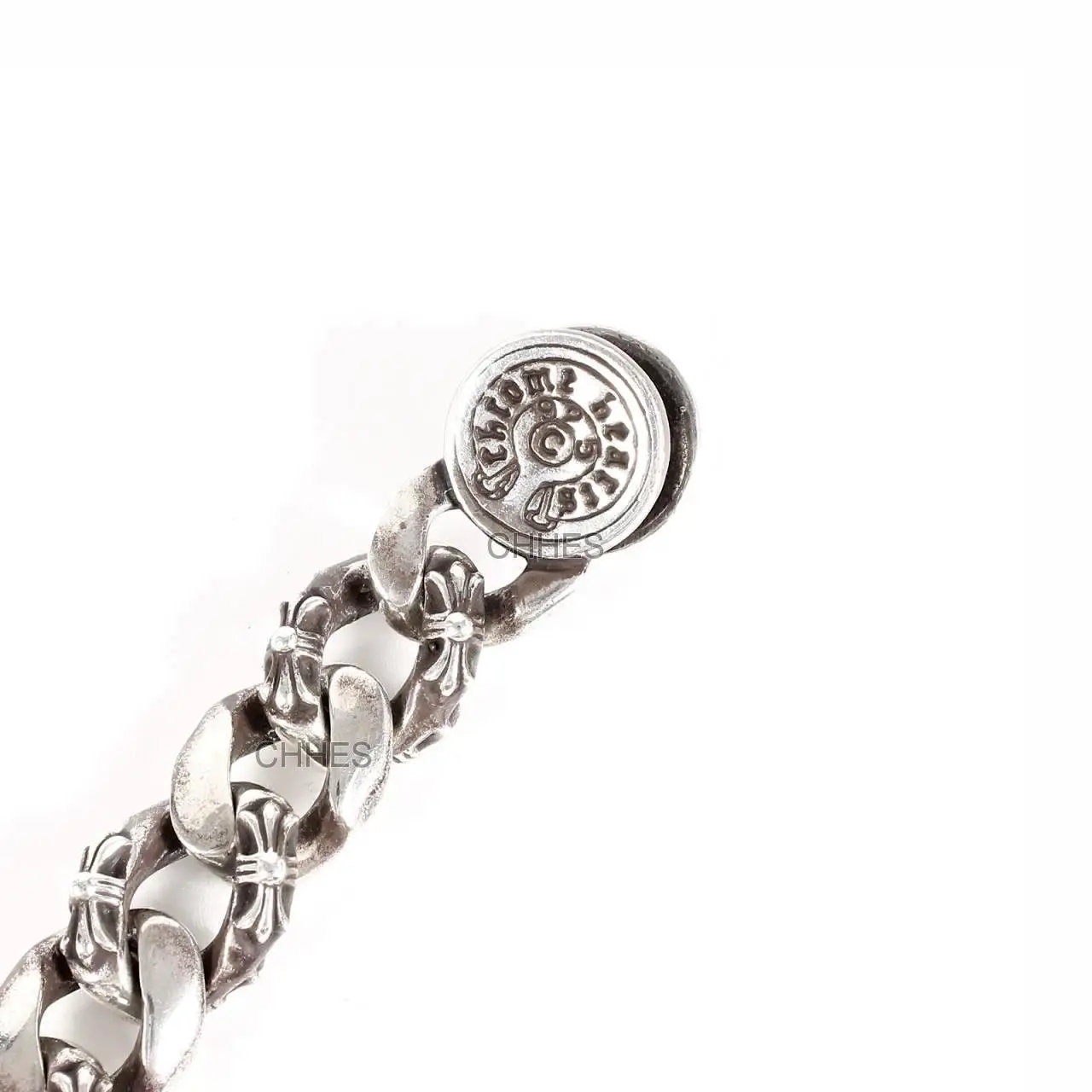 Chrome hearts 克罗心 半十字花链龙虾扣手链
