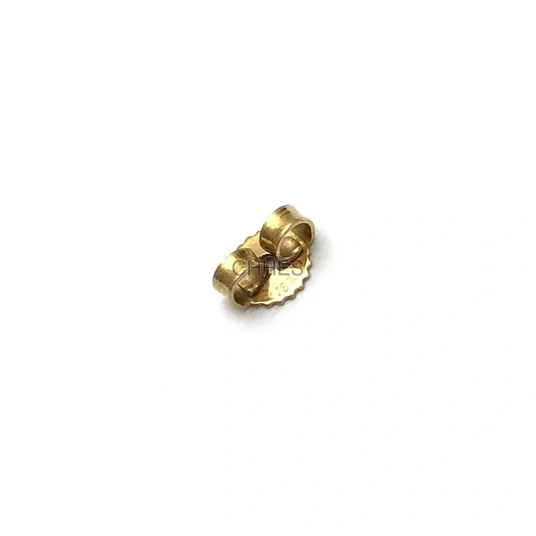 Chrome hearts 克罗心 22K金镶钻蝴蝶花耳钉