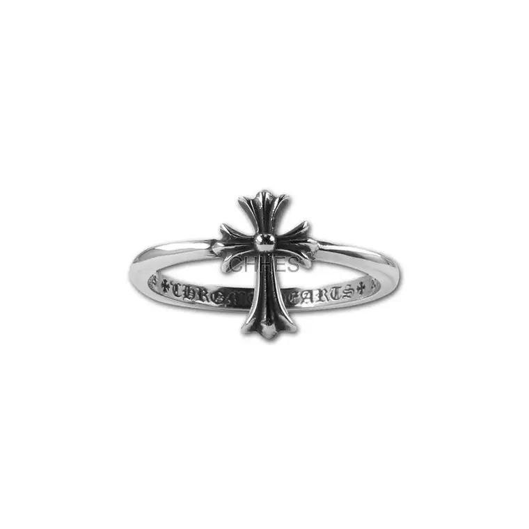 Chromehearts 克罗心 泡泡糖圆环十字架戒指