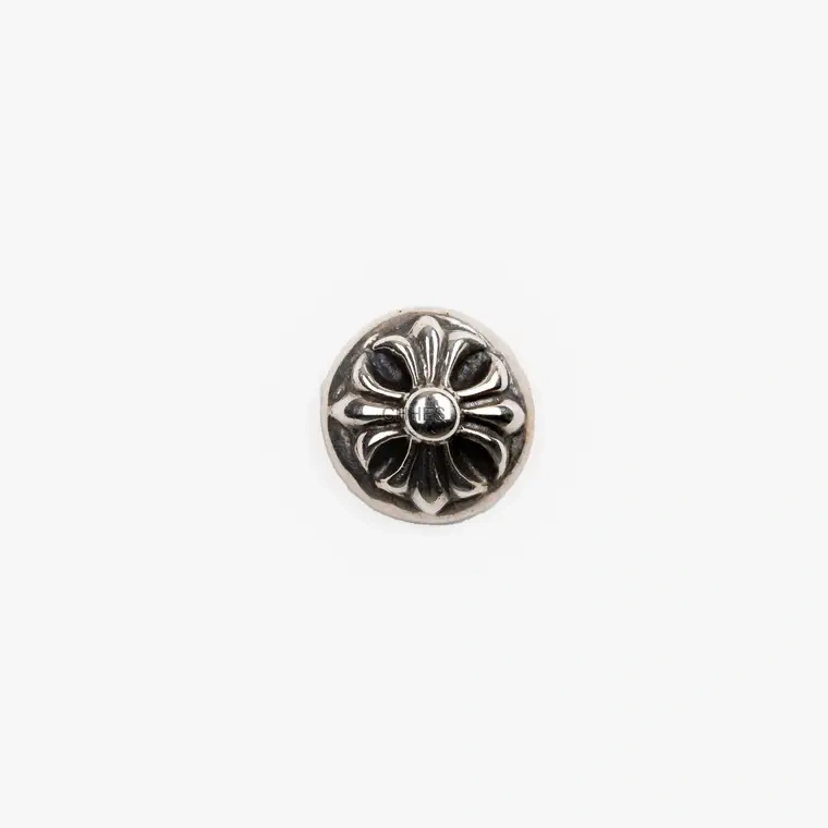 Chromehearts 克罗心 CH 十字花圆形耳钉