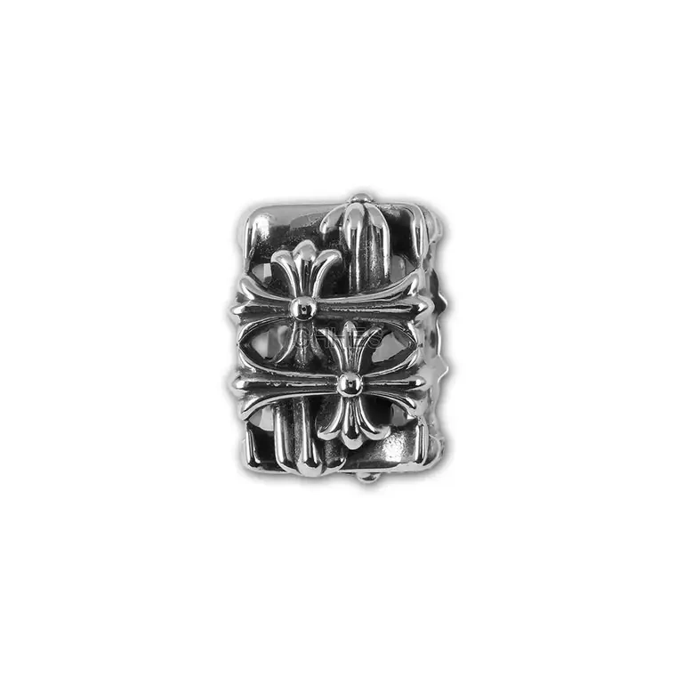 Chromehearts 克罗心 方形坟墓/葬墓十字架戒指