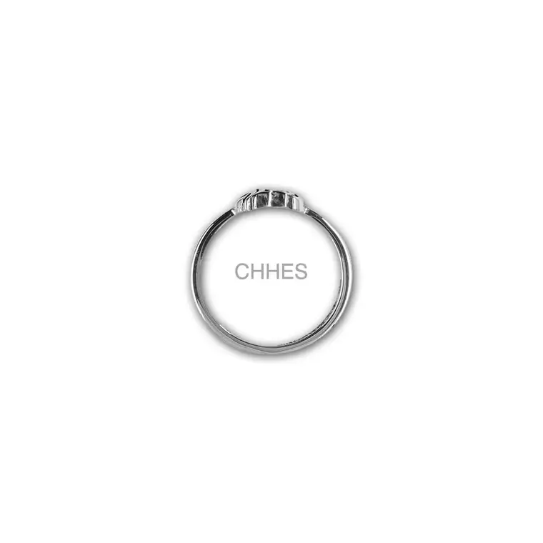 Chromehearts 克罗心 泡泡糖圆环CH字母戒指
