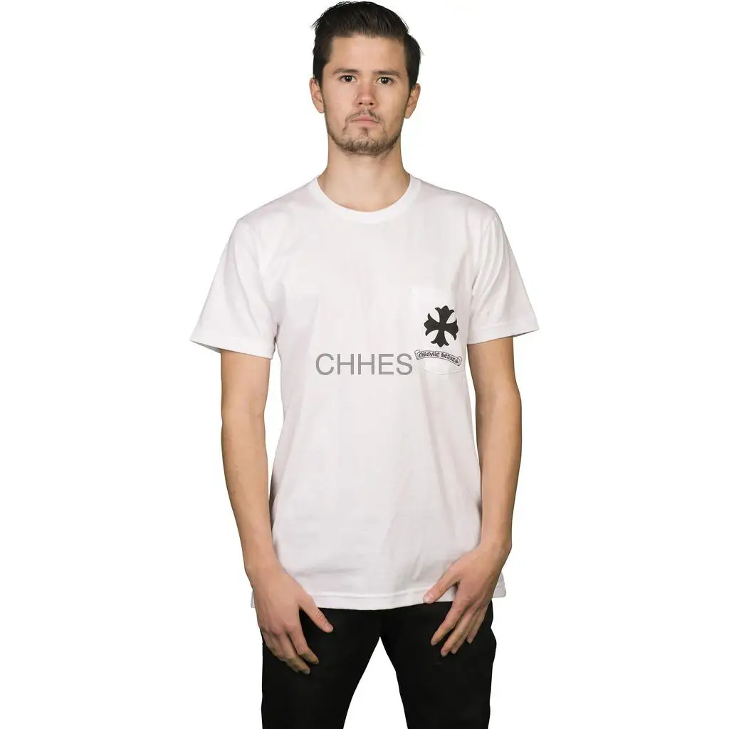 Chrome Hearts 克罗心 小十字花漩涡印花 TEE