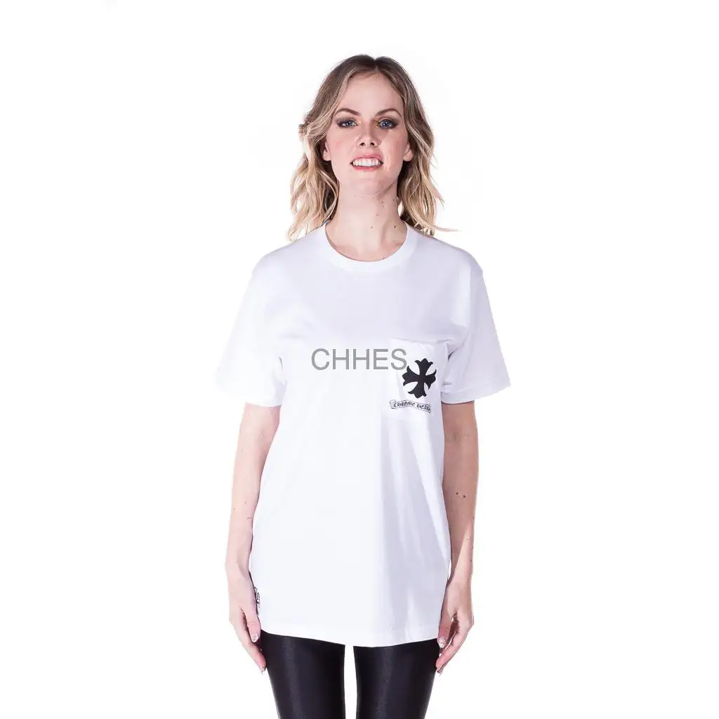 Chrome Hearts 克罗心 小十字花漩涡印花 TEE