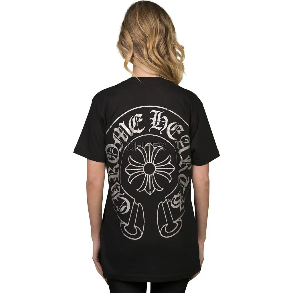 克罗心 银色马蹄十字花 Tee