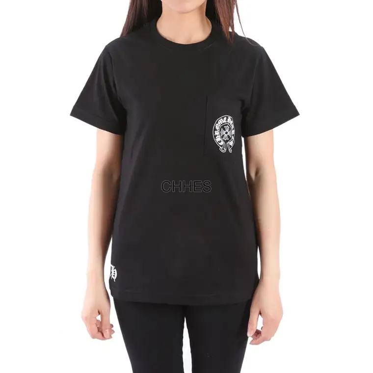 克罗心 CH暗纹印花短袖 Tee