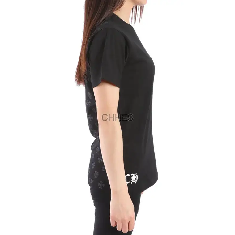 克罗心 CH暗纹印花短袖 Tee
