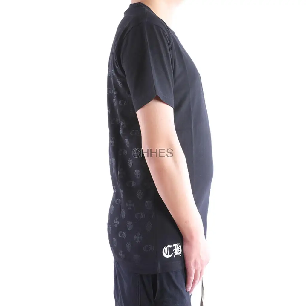 克罗心 CH暗纹印花短袖 Tee