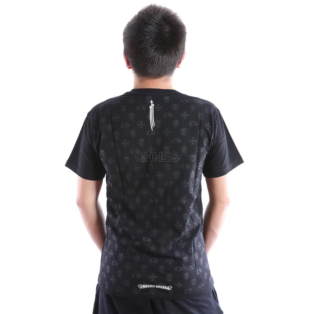 克罗心 CH暗纹印花短袖 Tee