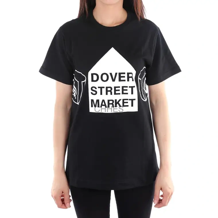 克罗心 CDG合作款黑色 TEE