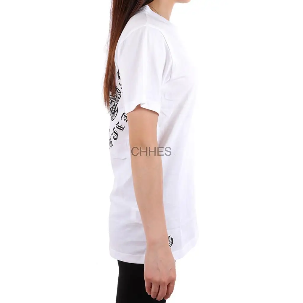 克罗心 暗色大十字花白色TEE