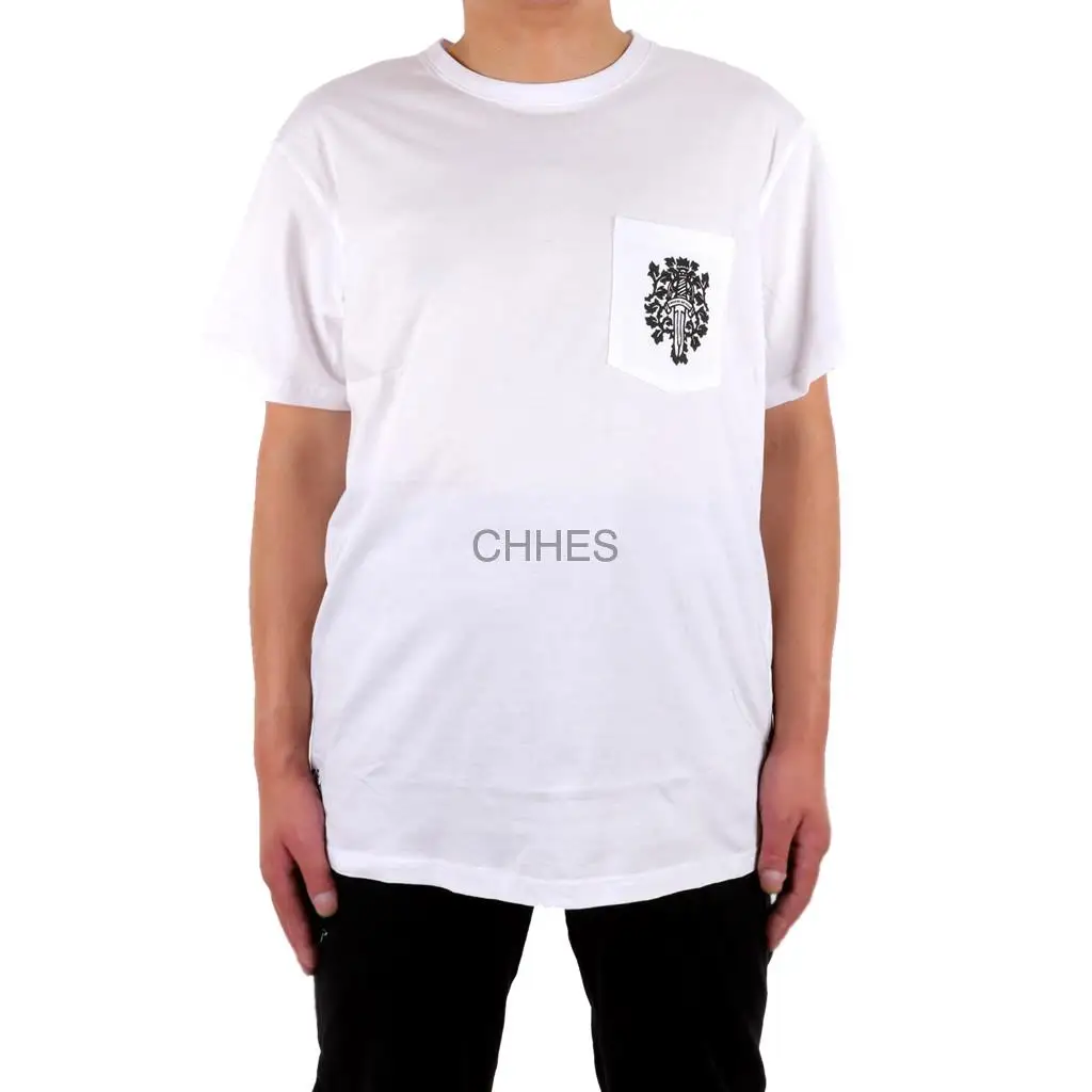克罗心 银色大宝剑/匕首短袖白 Tee