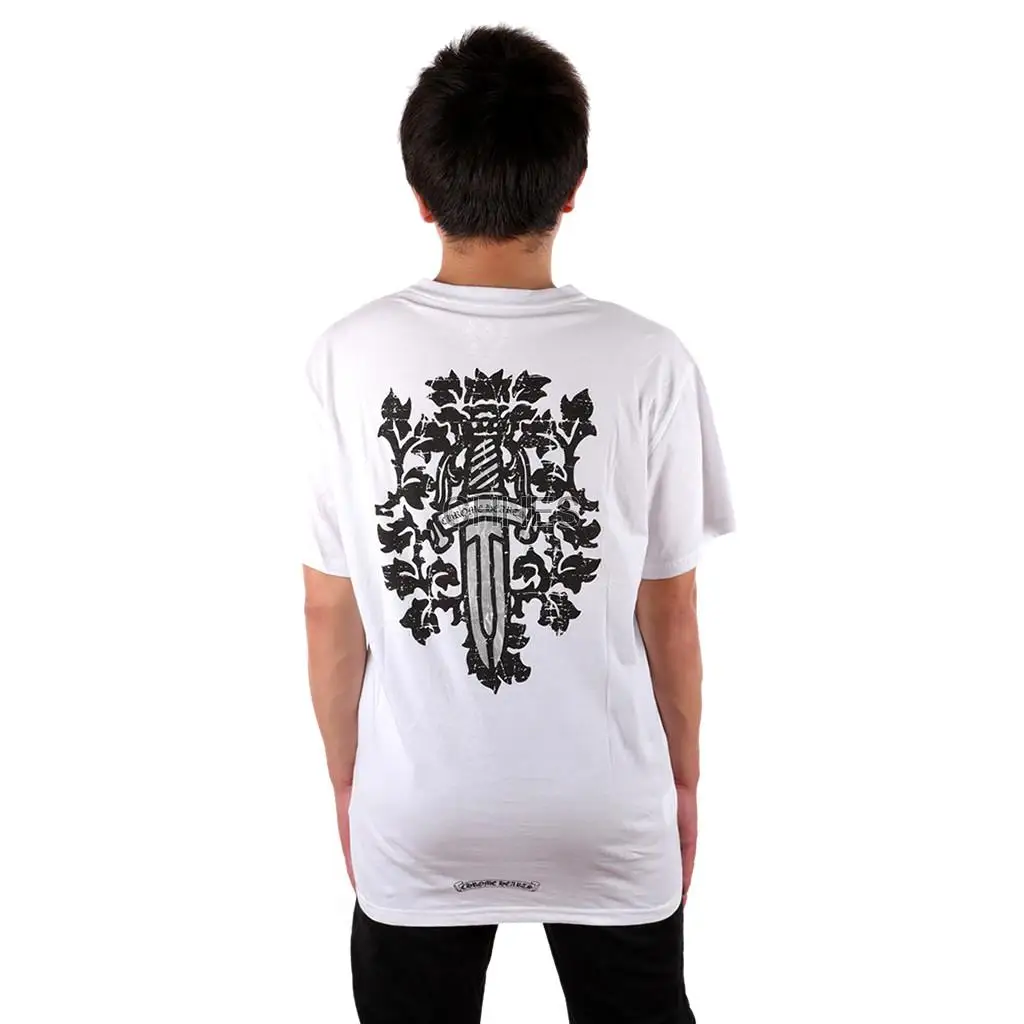 克罗心 银色大宝剑/匕首短袖白 Tee