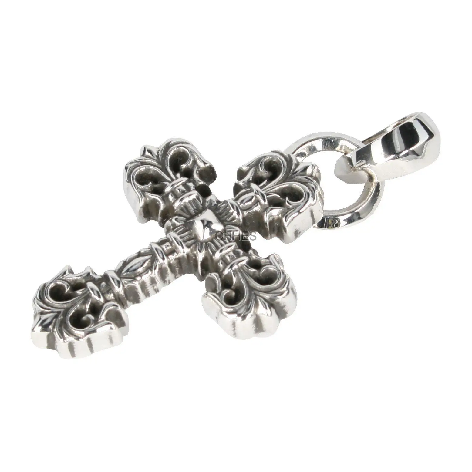 克罗心 Filigree火焰十字架中号吊坠