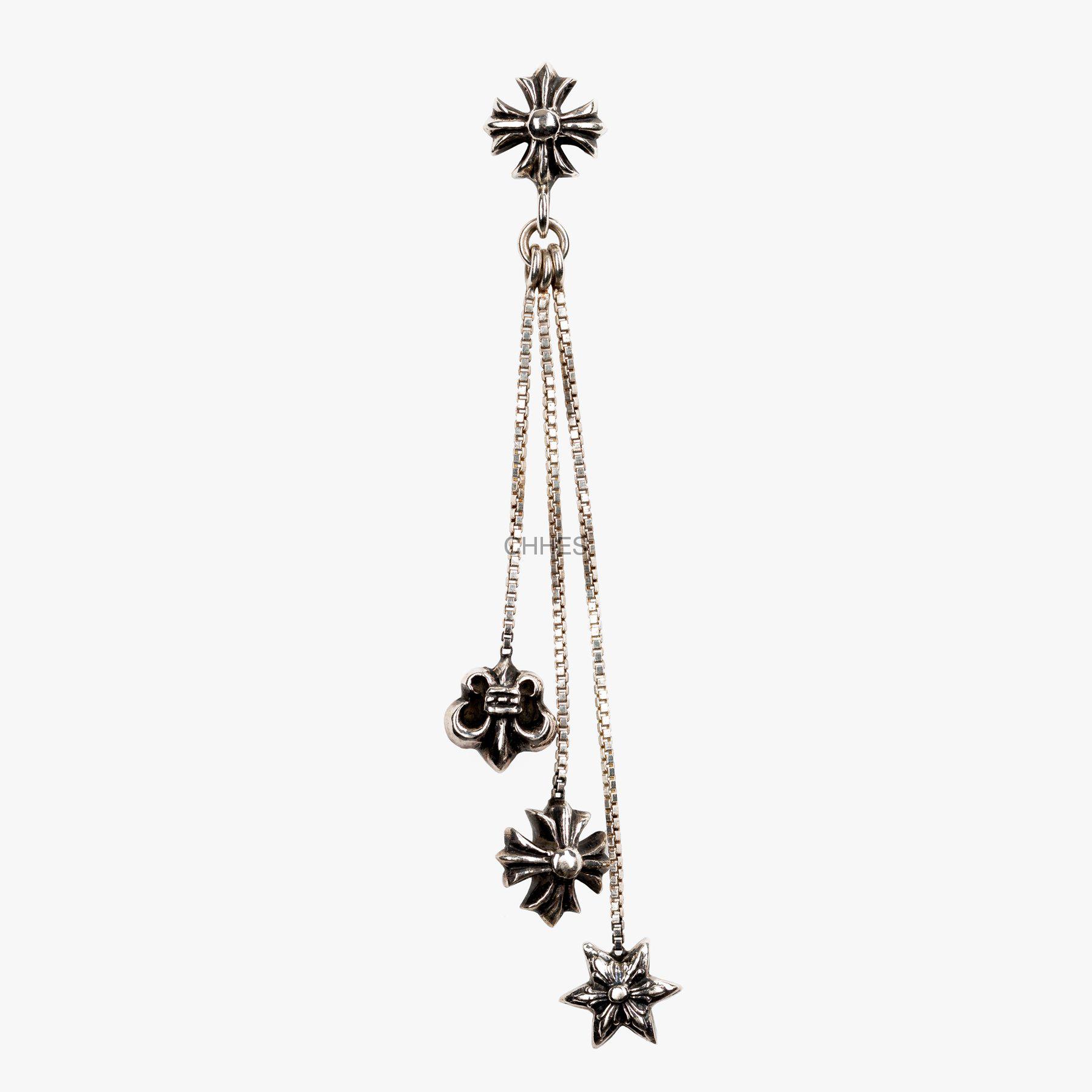 CHROME HEARTS 克罗心JOJO三系花耳坠- CHHES