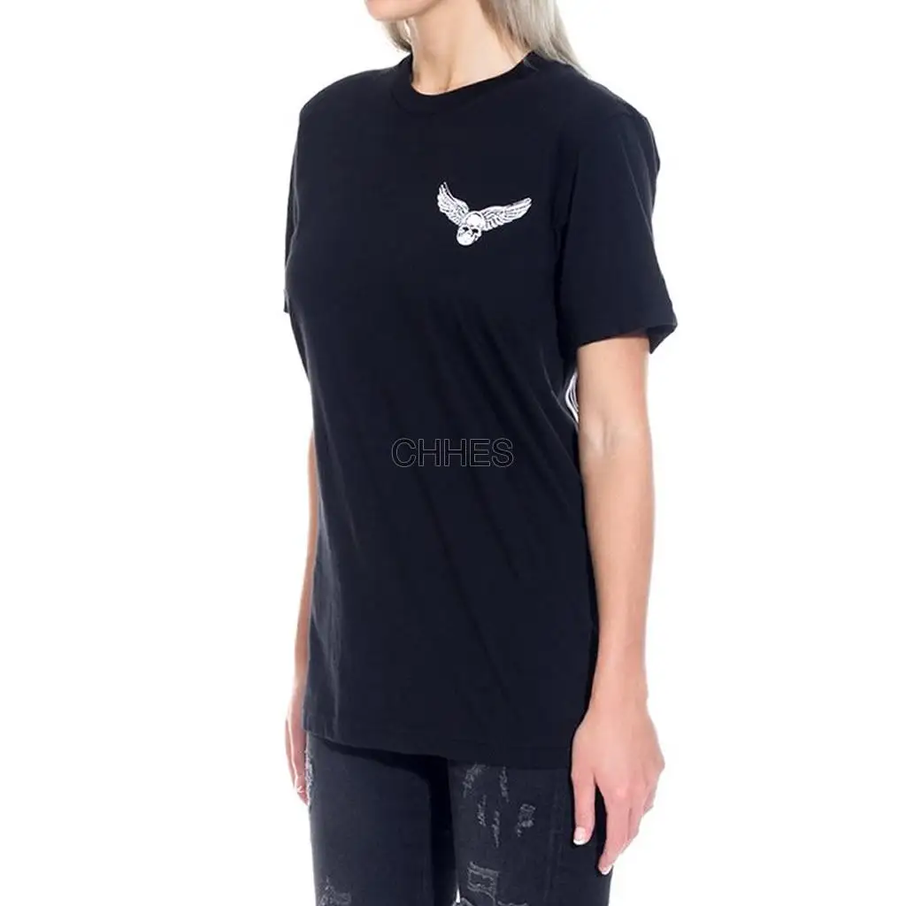 克罗心 FOTI骷髅翅膀短袖TEE