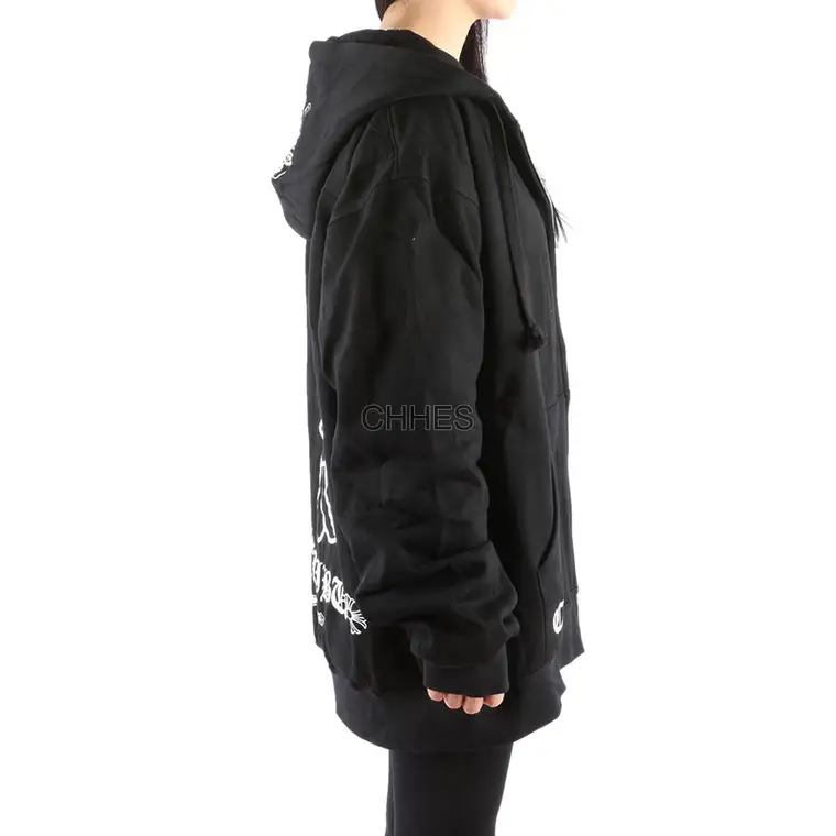 Chrome Hearts 克罗心 MALIBU十字花内衬连帽卫衣