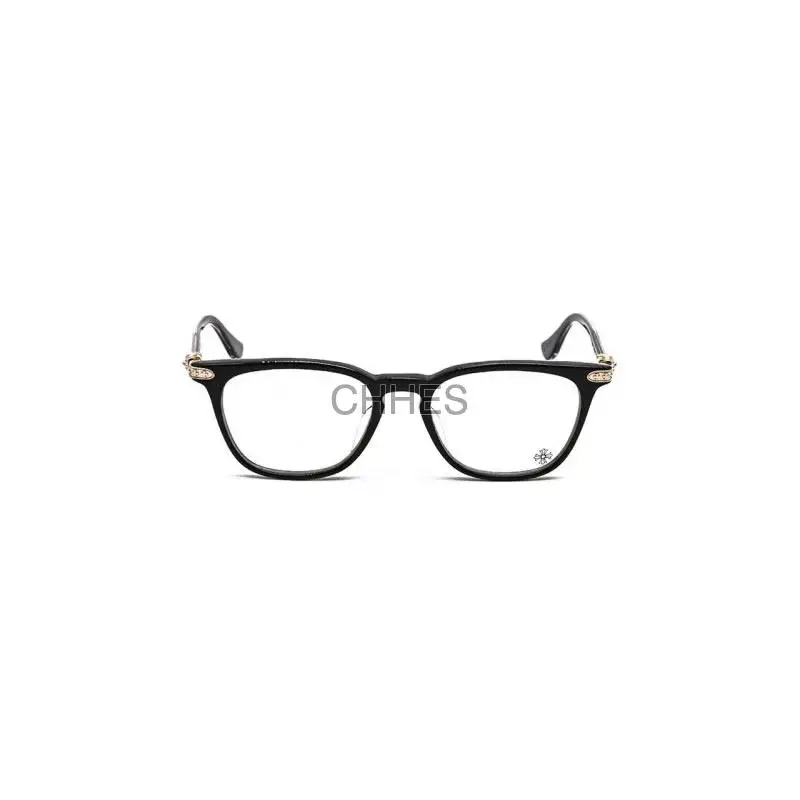 Chrome hearts 克罗心 GISS黑框金腿眼镜