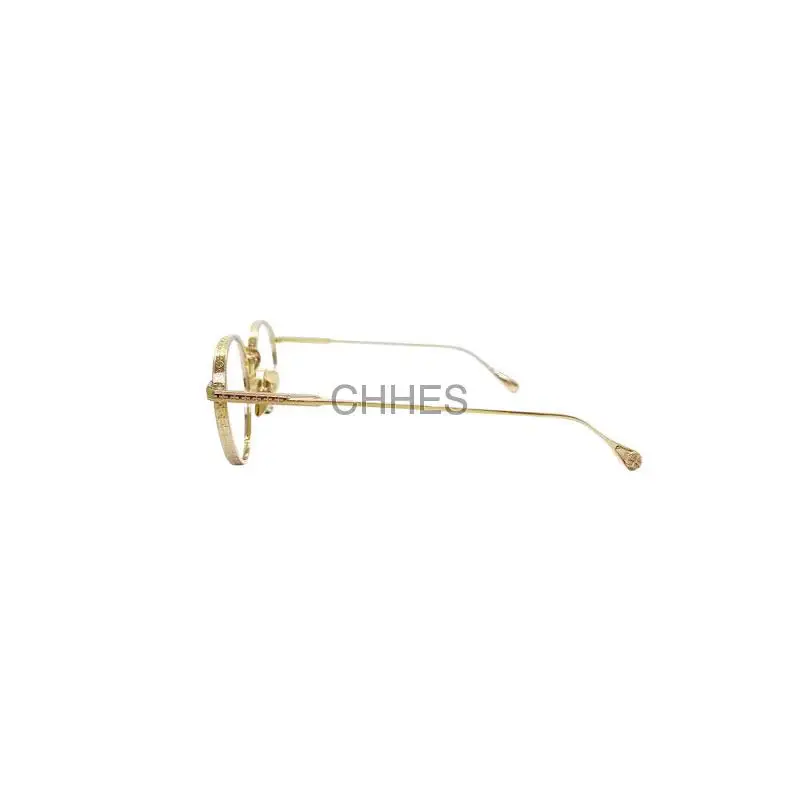 Chrome hearts 克罗心 THICK金色光学镜