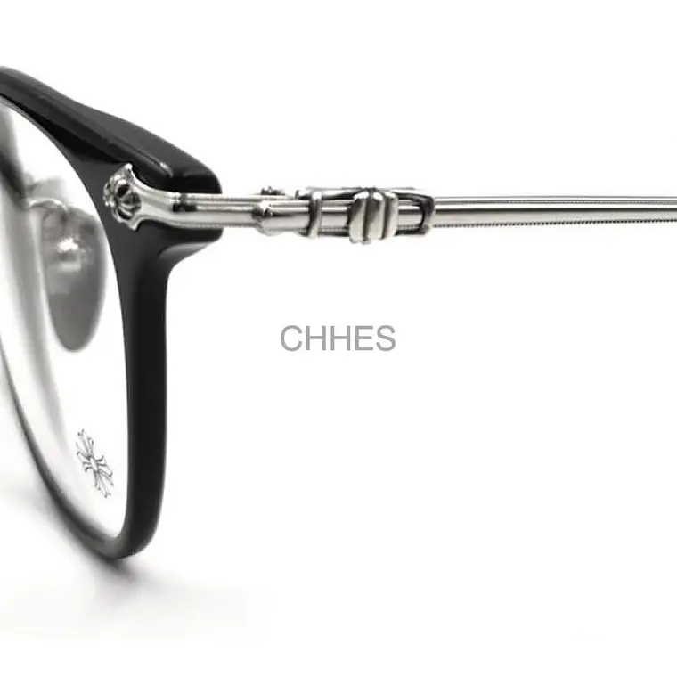 Chrome hearts 克罗心 SHAGASS BK/SS黑框银色光学镜