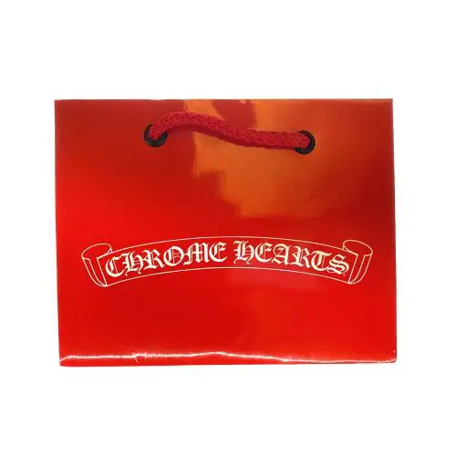 Chrome hearts 克罗心 红色圣诞限量版小号手提袋（饰品用）