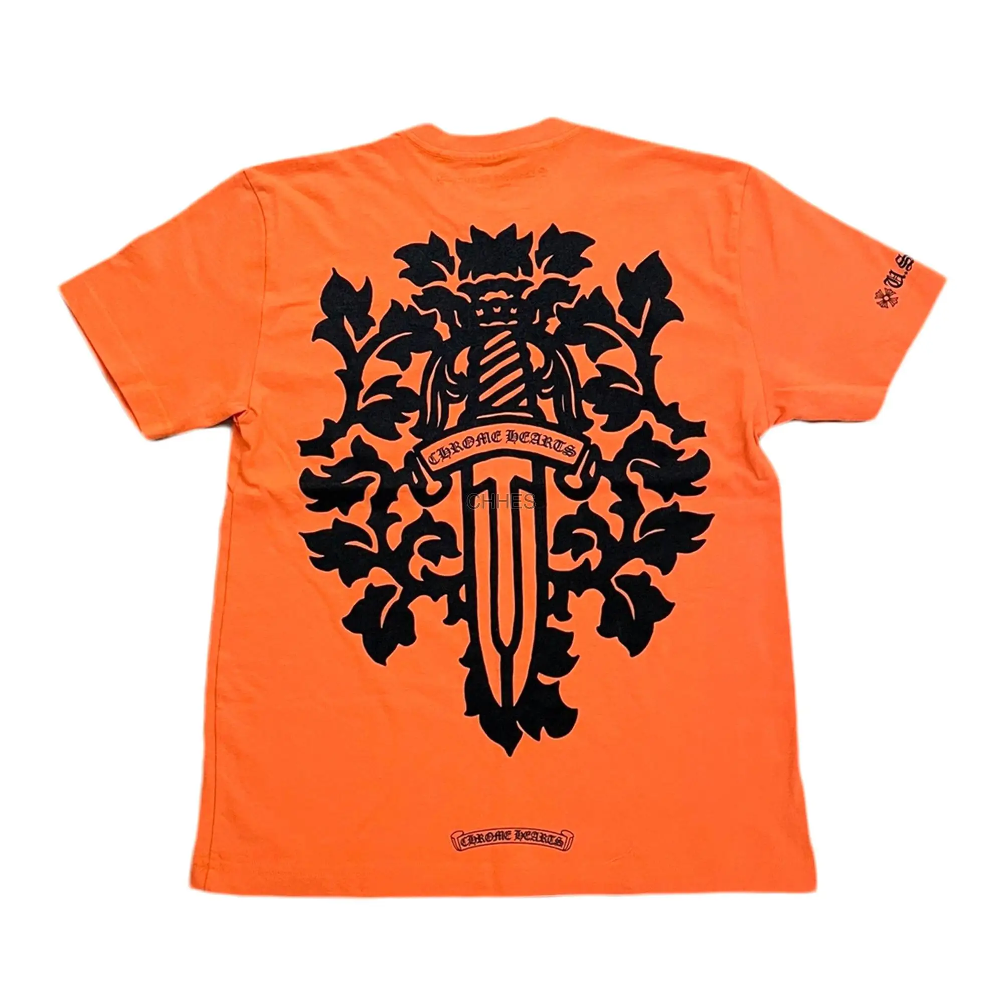 Chrome hearts 克罗心 宝剑/匕首黄色短袖TEE