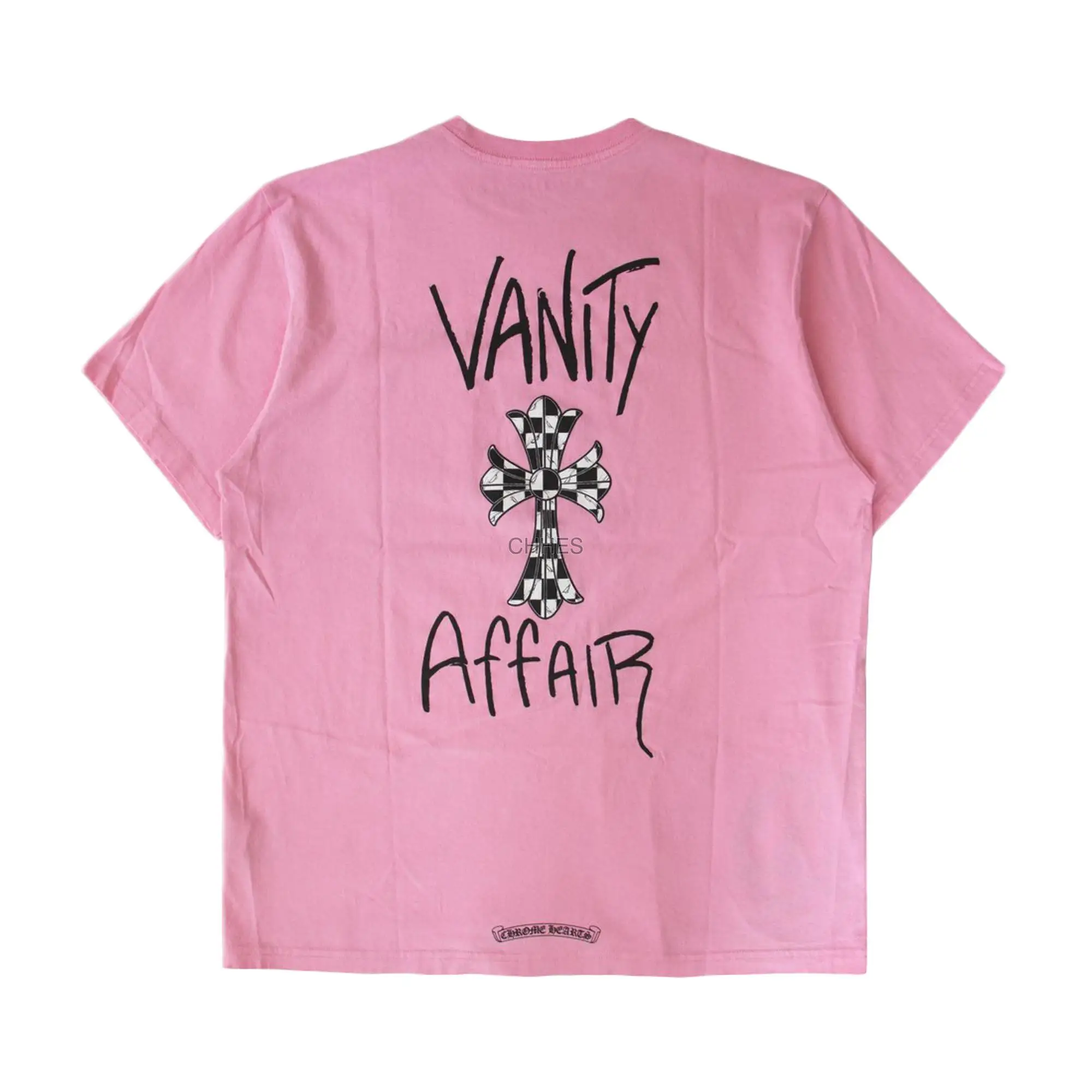 Chrome hearts 克罗心 Mattyboy粉色十字架VANITY AFFAIR短袖TEE