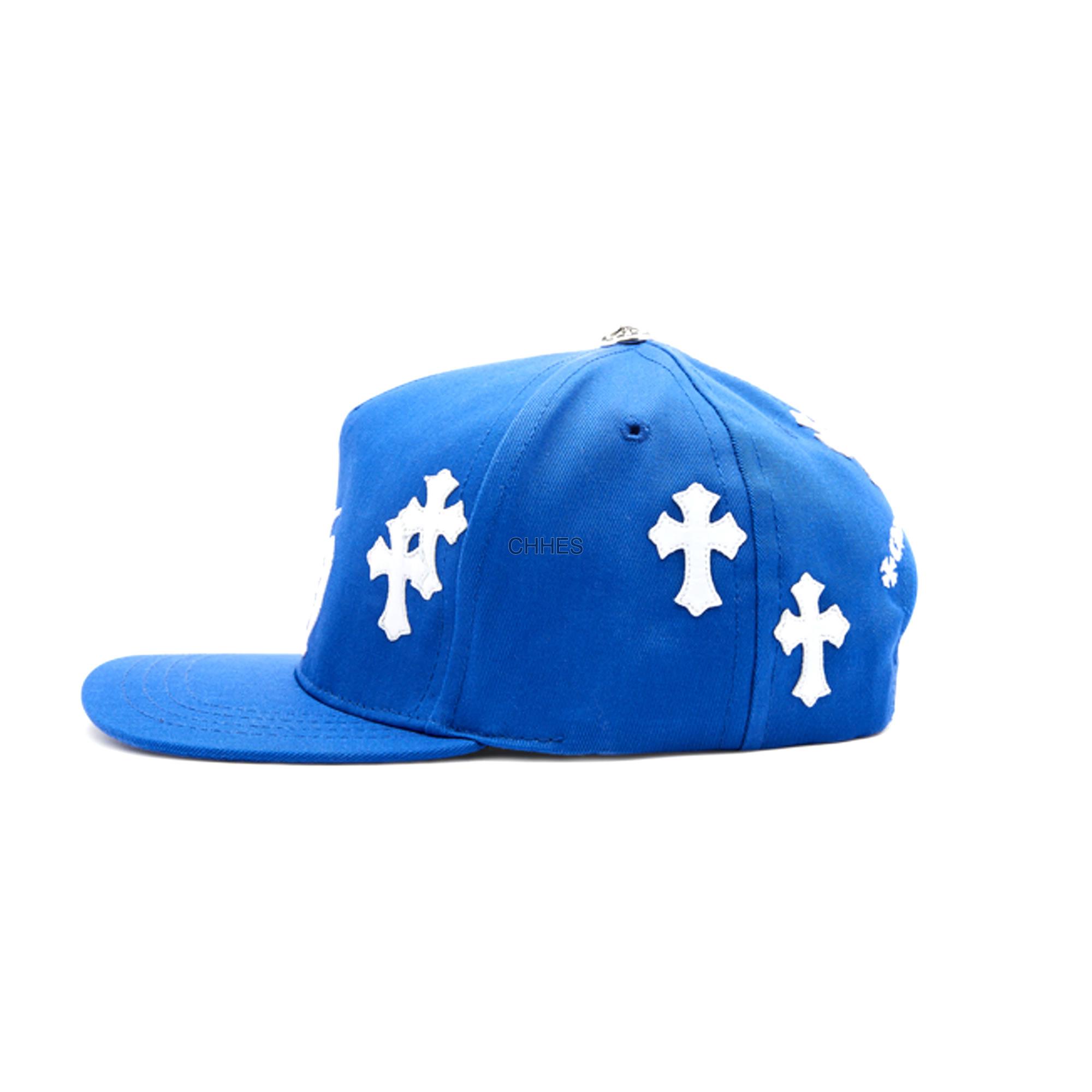 克罗心 CH十字架蓝色棒球帽
