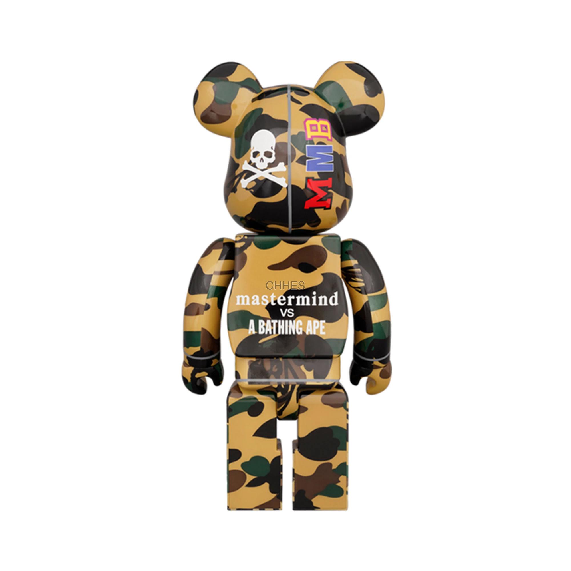 BEARBRICK Bearbrick Mastermind vs Bape(R) 1000% - CHHES