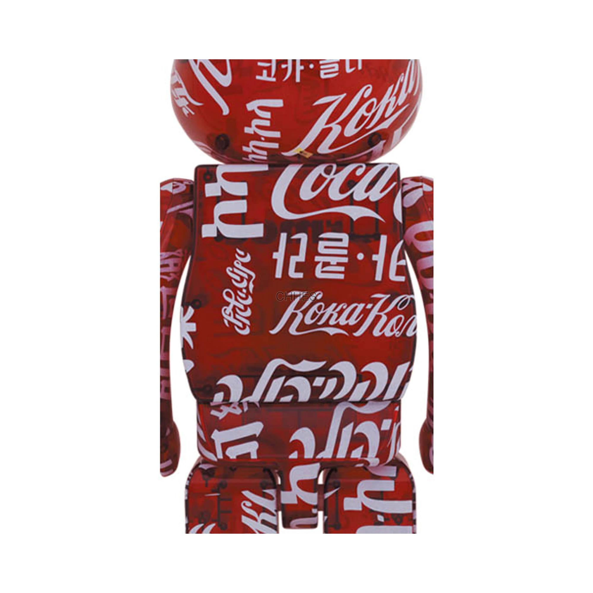 BEARBRICK Bearbrick atmos x Coca-Cola 1000% - CHHES