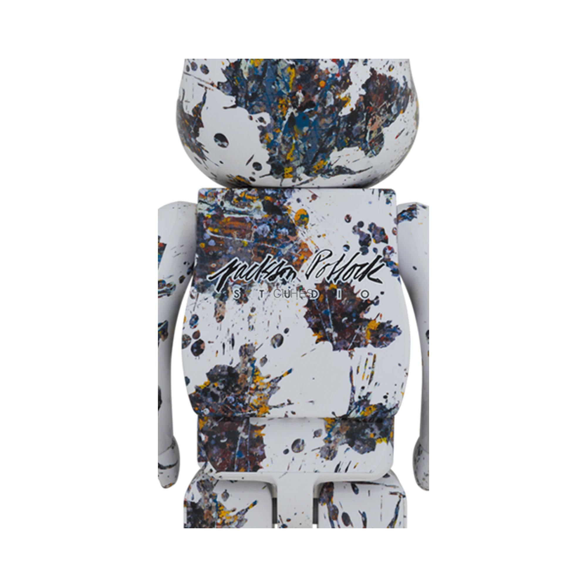 BEARBRICK Bearbrick Jackson Pollock Studio (Splash) 1000% - CHHES