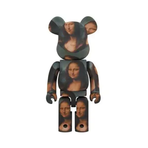 Bearbrick Leonardo De Vinci Mona Lisa 1000%