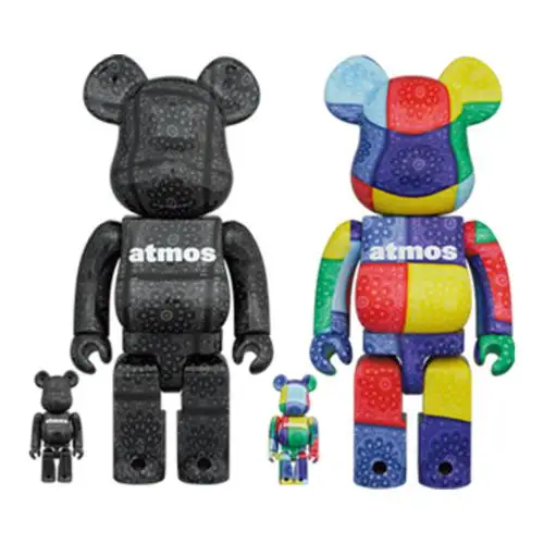 Bearbrick atmos BANDANA 100% & 400% Set of 两套装