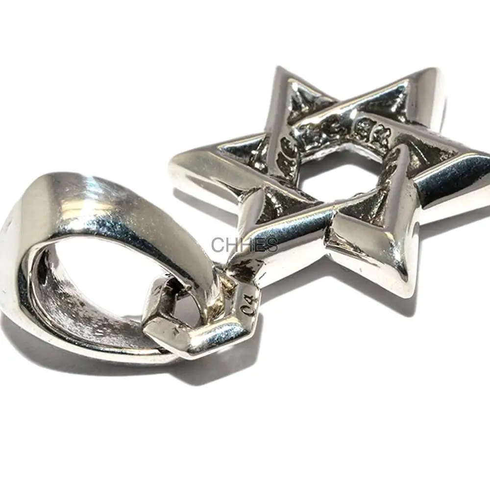 Chrome hearts 克罗心 小号Star David六芒星吊坠