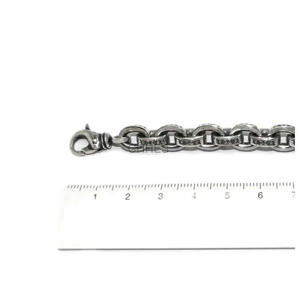Chrome hearts 克罗心 字母PAPERCHAIN龙虾扣粗手链