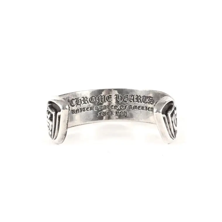 Chrome hearts 克罗心 Scroll Label卷轴手镯