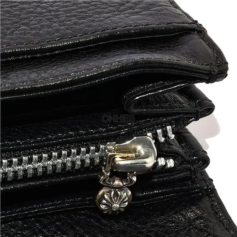 克罗心 黑色JUDY BK 重皮朱迪钱包
