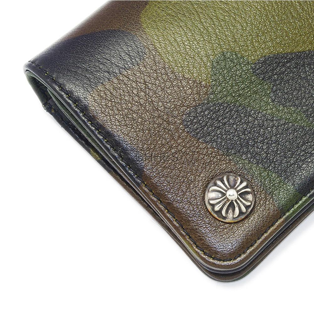 CHROME HEARTS 克罗心1 ZIP Wallet CAMO / Cross Buttons 1 ZIP 迷彩