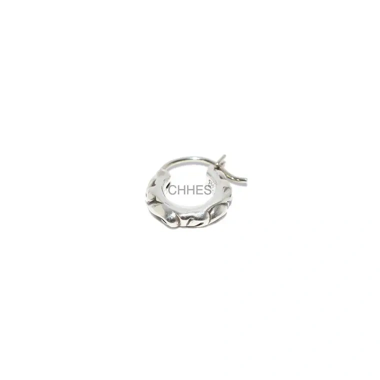 Chrome hearts 克罗心 小圈花纹耳钉环迷你耳钉