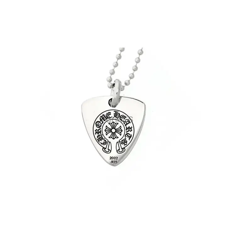 Chrome hearts 星星Star Fucker吉他拨片吊坠/项链