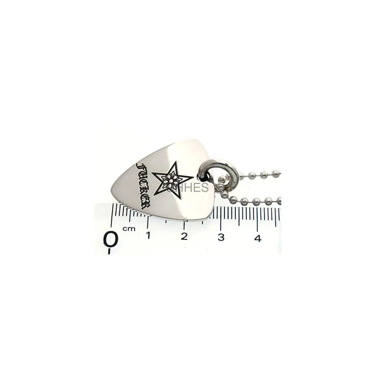 Chrome hearts 星星Star Fucker吉他拨片吊坠/项链
