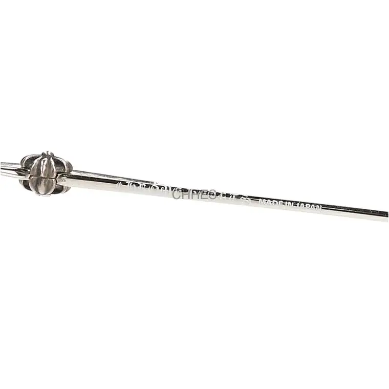 Chrome hearts 克罗心 SLUN TRADICTION I黑色半框银色光学镜